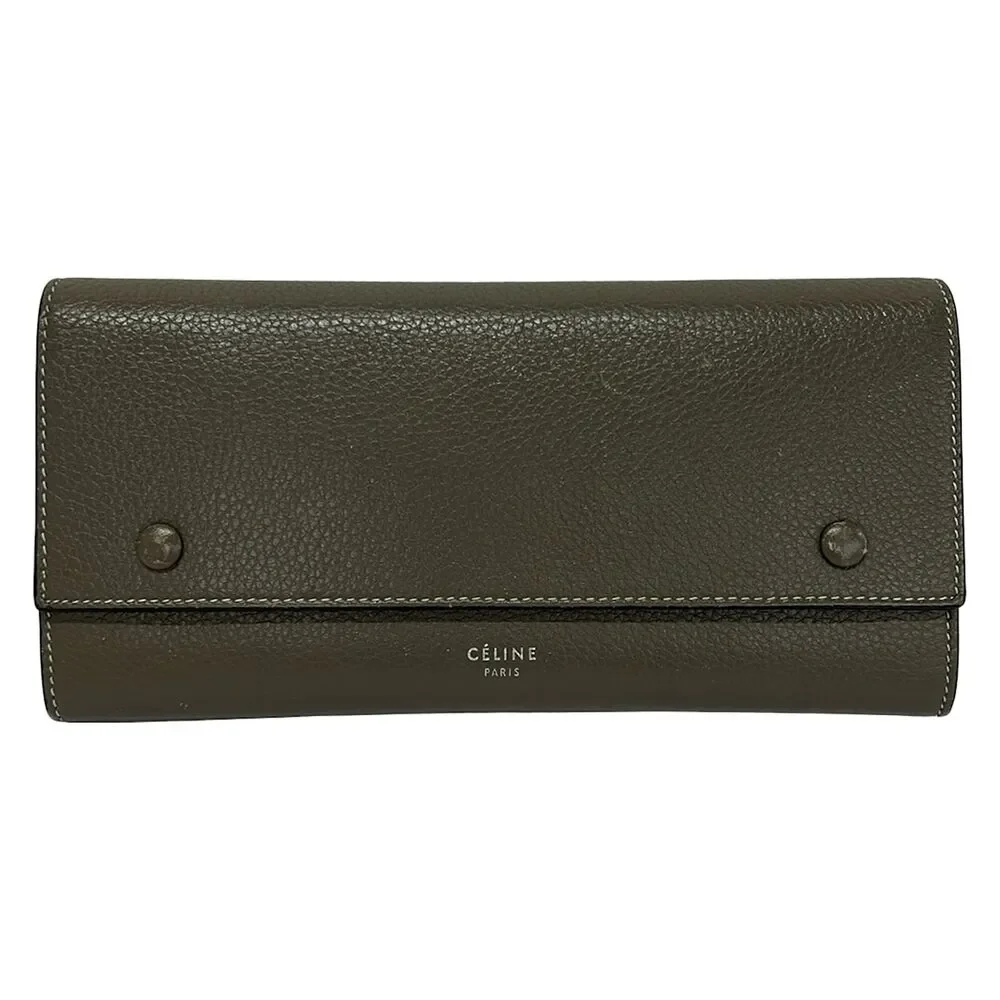 Celine Large Flap Multifunction Long Wallet